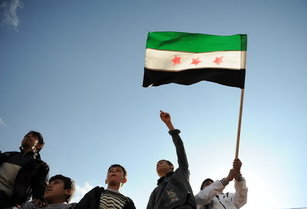 敘利亞抗議專制政權週年  國際力挺