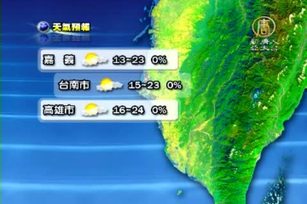 1月30日天氣預報