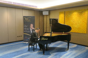 「愛與和平」紀念大戰100年 陳瑞斌 Rueibin Chen 鋼琴音樂會記者會