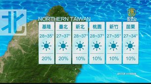 7月13日天氣預報