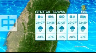 10月28日天氣預報