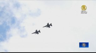 F-16戰機首次升空 烏總統稱空軍進入新階段