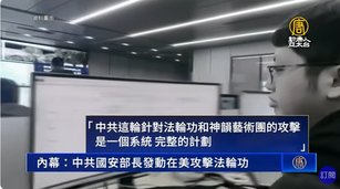 內幕：中共國安部長發動在美攻擊法輪功